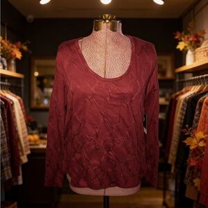 Simply Vera Wang LS Shirt